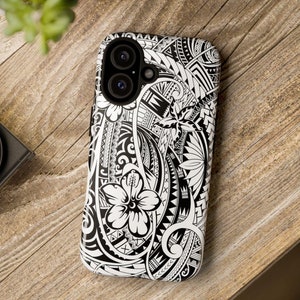 Hawaiian Tribal iPhone Case: Aloha Boho Tough Phone Cover