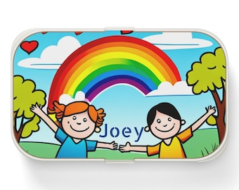 Bento Box personalizado para crianças: lancheira de volta às aulas