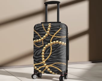 Personalized Rolling Suitcase: Custom Wheeled Carry-on Luggage
