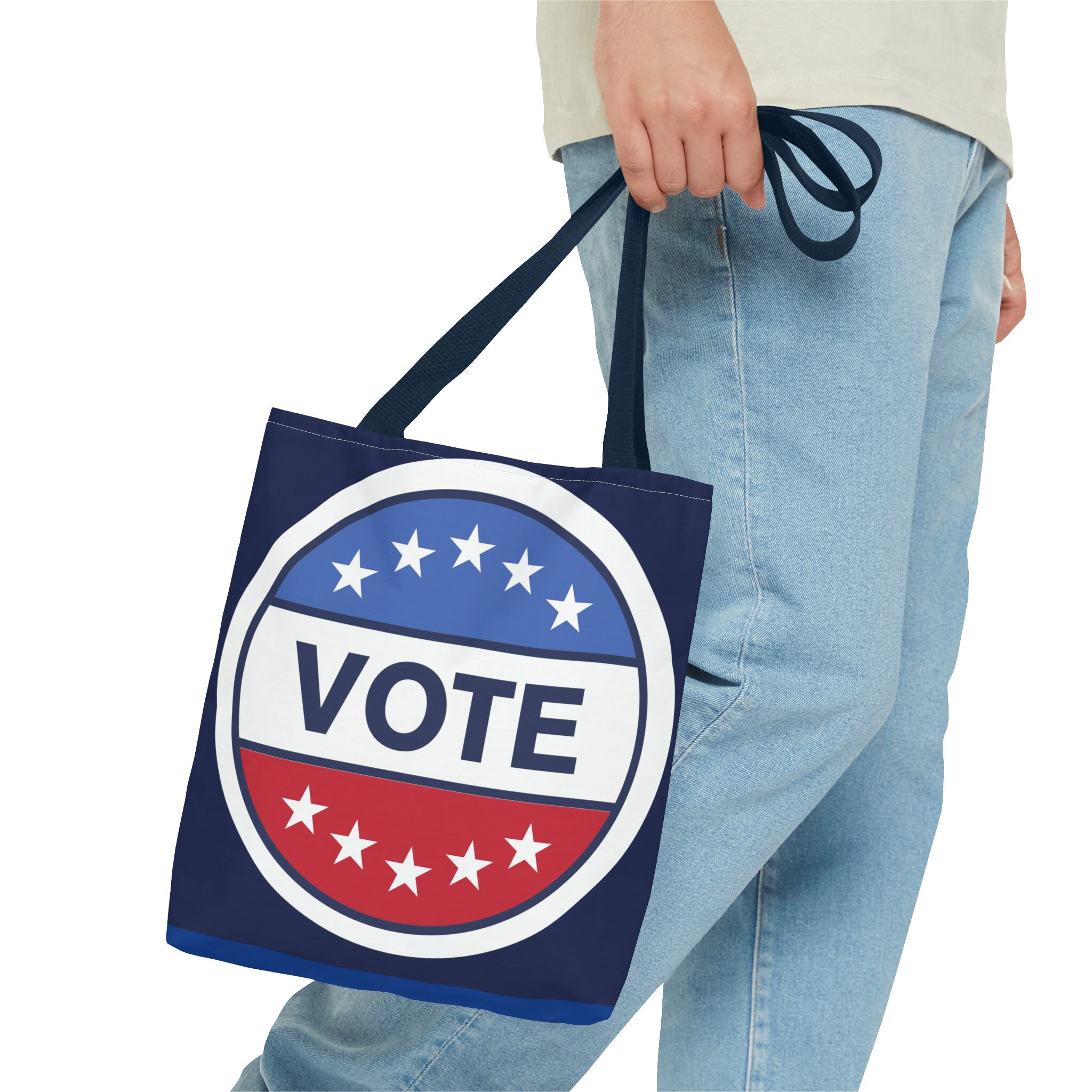 Vote 2024 Tote Bag AOP, Voting Rights Tote Bag, Election Gifts, USA