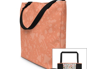 Eco-Friendly Stylish Polyester Beach Bag - Durable, Spacious & Vibrant for Sunny Shore Escapes