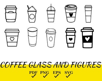 Figuras artísticas de café y figuras de tazas para entusiastas del café