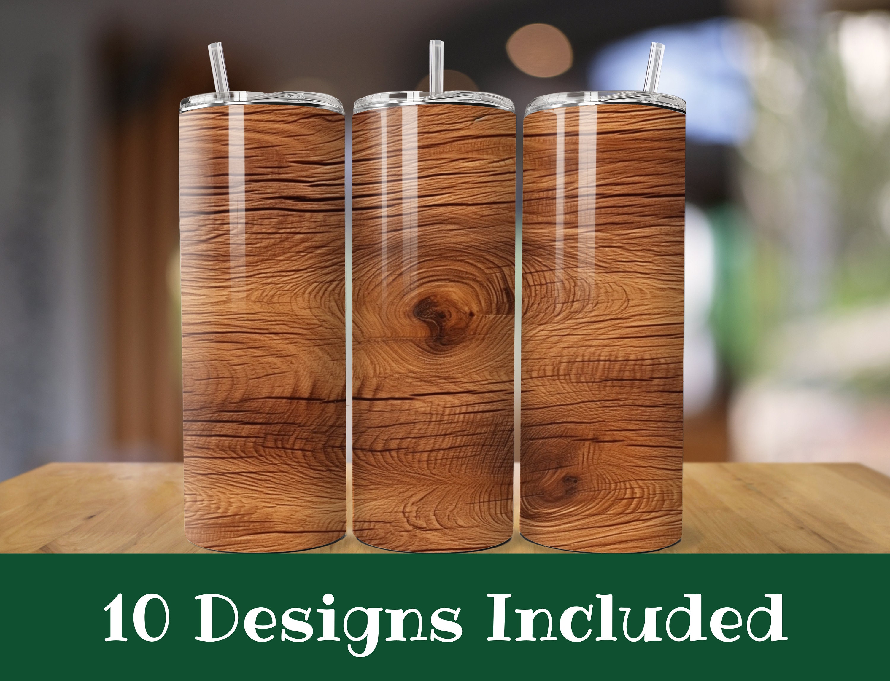 Wood Grain Tumbler Ideas