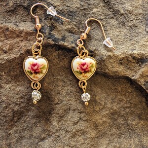 Victorian inspired drop earrings