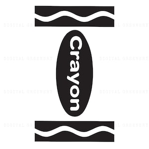 Crayon Svg, Halloween Crayon Costume Svg, Crayon Shirt Svg, Crayon Wrapper Svg, Cricut Cut Files, Png Sublimation, Instant Download