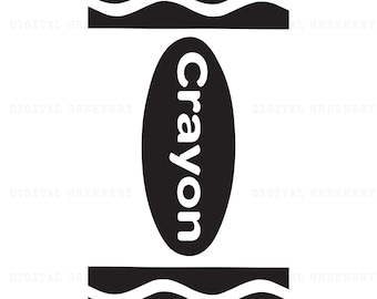 Crayon Svg, Halloween Crayon Costume Svg, Crayon Shirt Svg, Crayon Wrapper Svg, Cricut Cut Files, Png Sublimation, Instant Download