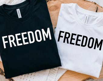 Freedom Graphic, Patriotic Activist Design (SVG, PNG, PDF)