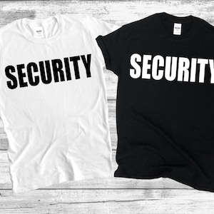 SECURITY Text Quote Svg Png, Security Guard Svg, Security Staff Vinyl Craft Cutting File, Bouncer, Princess Security Svg, Security logo