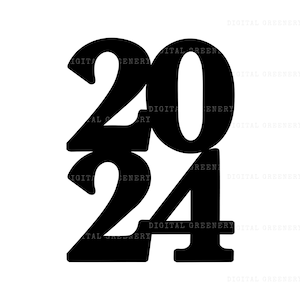 2024 SVG, Svg Png de remise des diplômes 2024, l&#39;obtention du diplôme de gâteau svg, PNG, DXF, eps, décoration de remise des diplômes, téléchargement immédiat, fichier coupé, Cricut