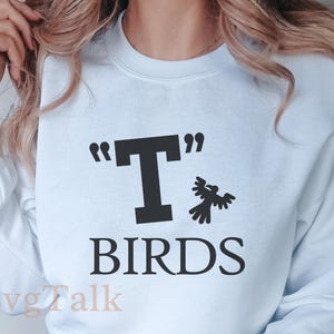 T birds Svg | Grease Svg | Retro Vintage Svg | Halloween Svg | Lazy costume Svg | Halloween Party Svg | Funny Fly Bird Svg | Black Birds Svg