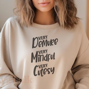 Very Demure Very Cutesy Svg | Trendy Svg | Popular PSvg | Viral Girly Girl Svg | Coquette Svg | Pink Bow Shirt Svg | Cute Sticker Design Svg