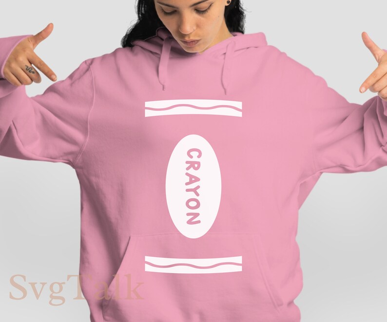 Crayon Svg | Crayon Wrapper Svg | Crayon Costume Svg | Halloween Crayon ...