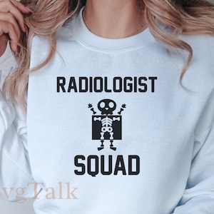Radiology Tech Shirt Svg: Xray Technologist Design (Digital Download)