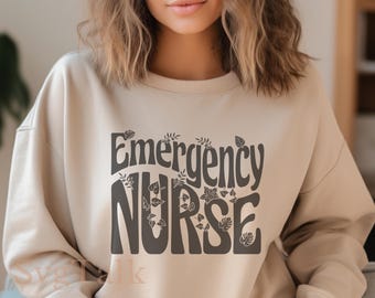 Krankenschwester SVG PNG | ER Nurse Life Shirt Design | Krankenschwester Wertschätzung Cricut Silhouette Cut Datei | Digitaler Download