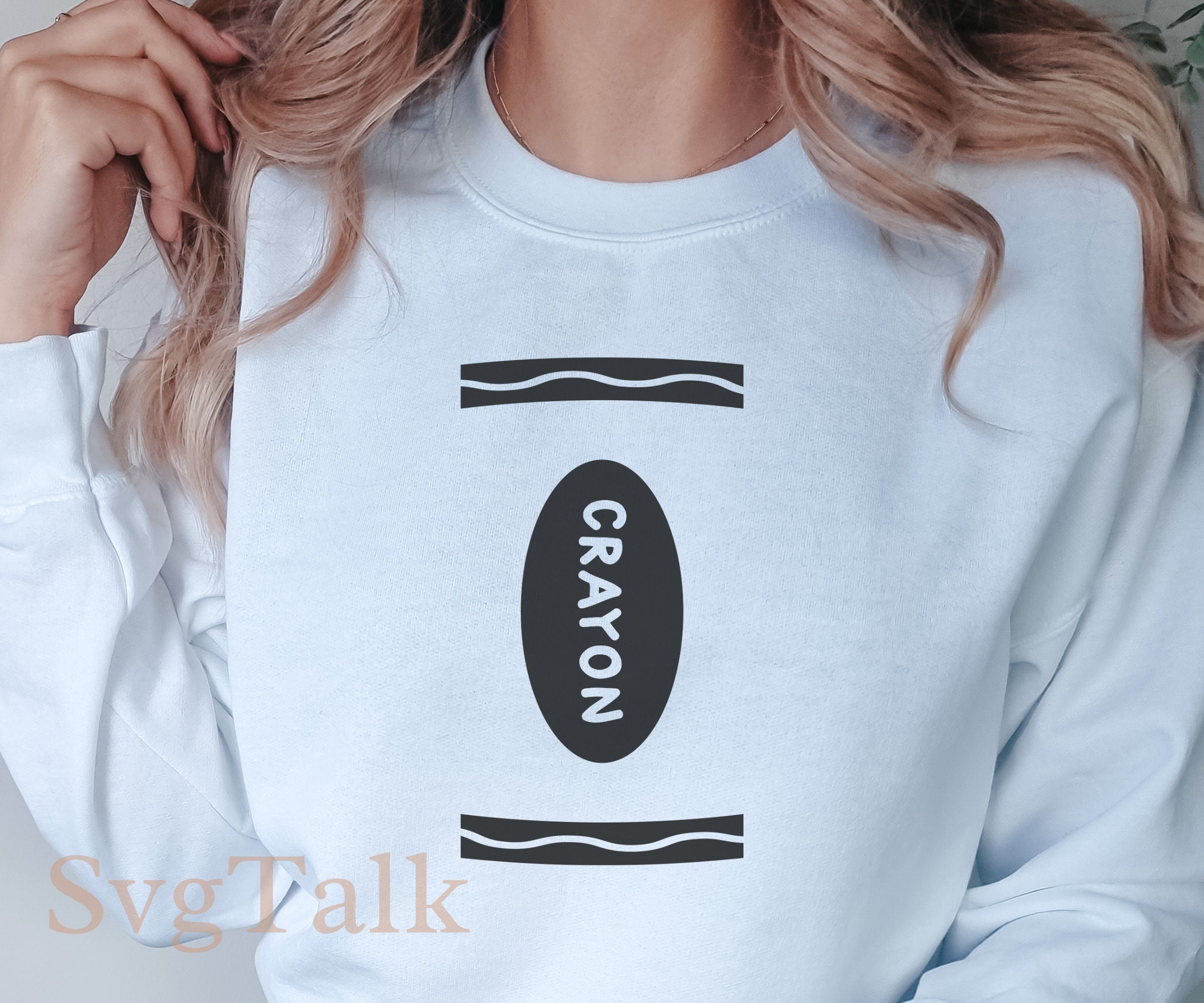 Crayon Svg | Crayon Wrapper Svg | Crayon Costume Svg | Halloween Crayon ...