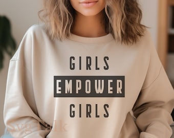Girl Power SVG: Strong Woman Empowerment Cut File (Digital Download)