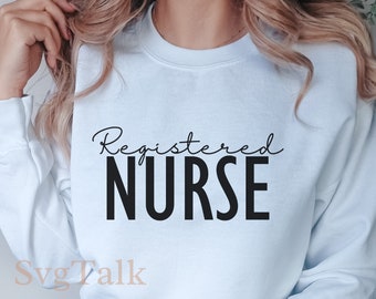 Registered Nurse SVG Bundle: RN, Mug, Shirt Designs (Digital Download)
