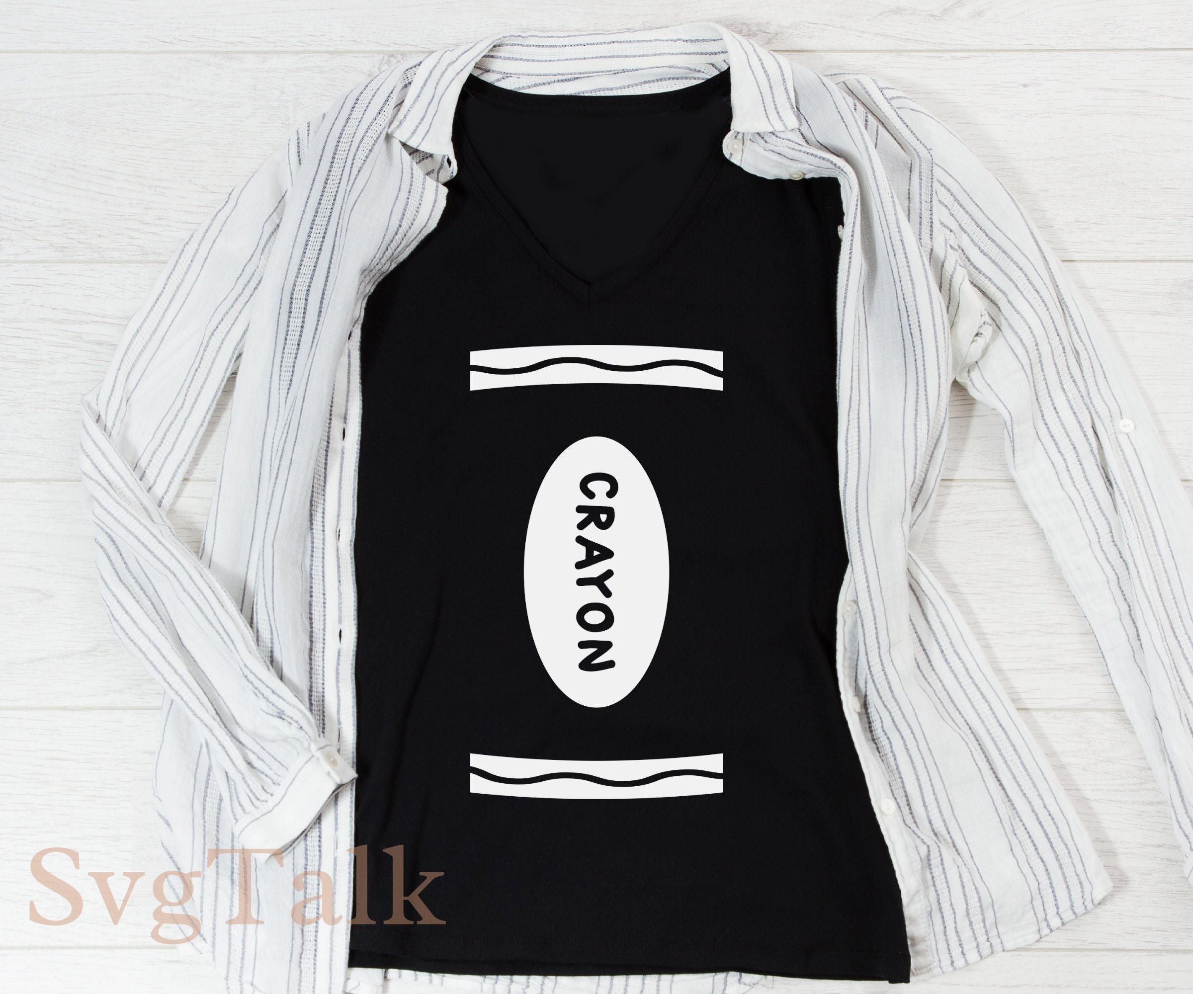 Crayon Svg Crayon Wrapper Svg Crayon Costume Svg Halloween Crayon Svg ...