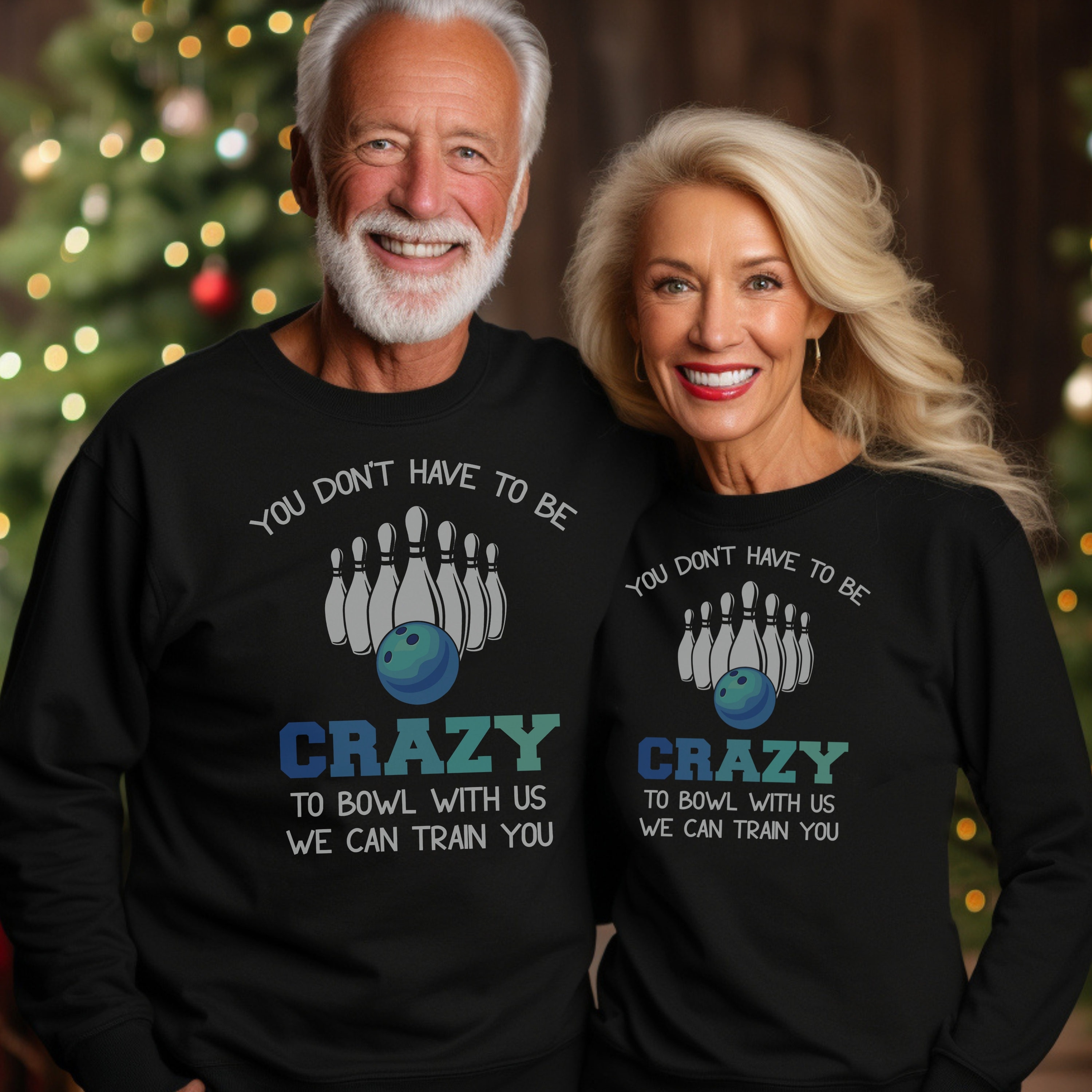 Bowling Sweatshirt Herren Damen - Lustiger Bowler Spruch Design