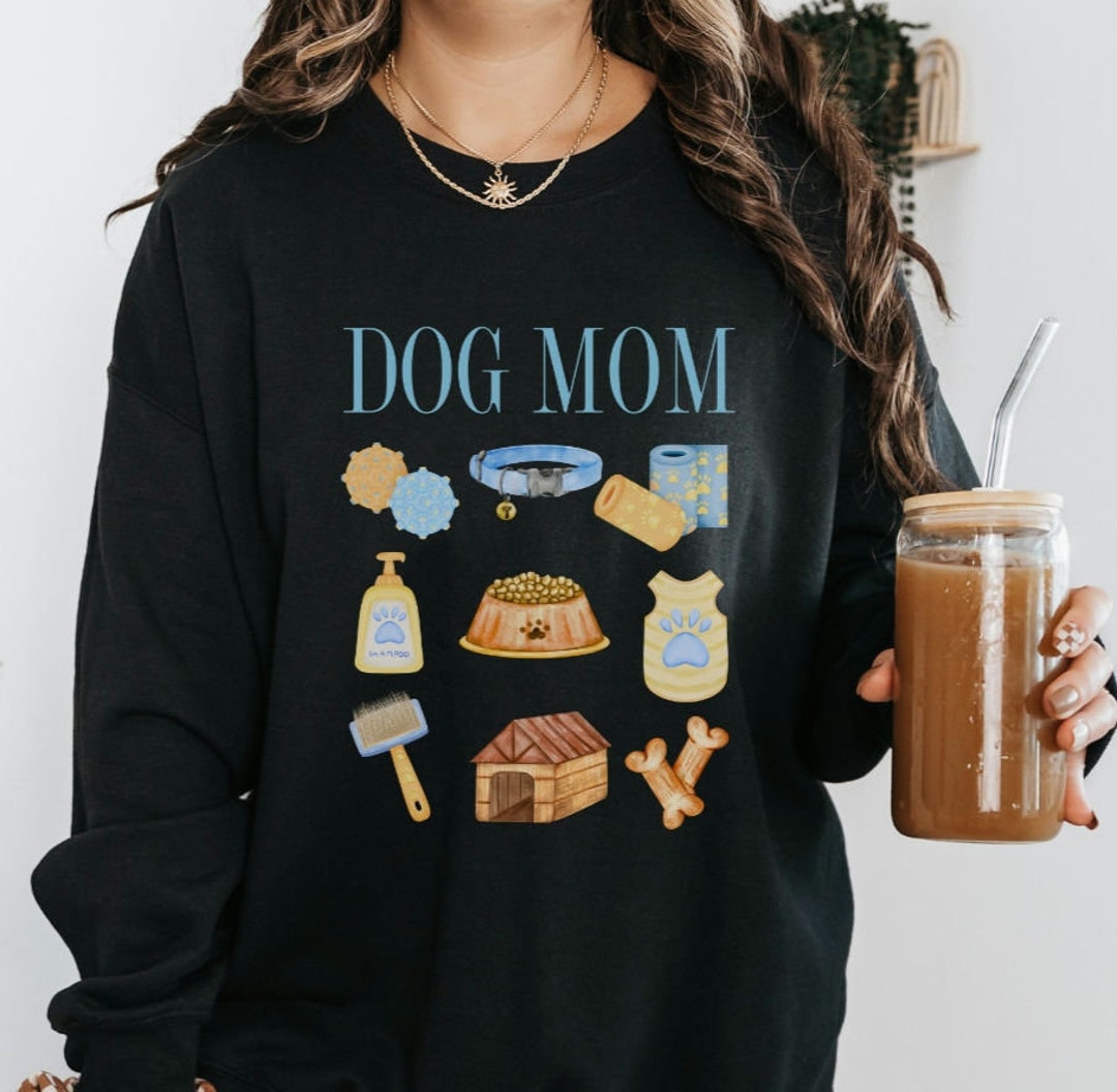 Dog Mom Sweater / Grey-Pink main image 0