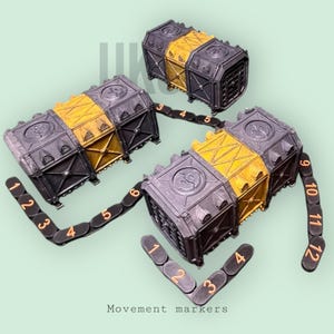 Movement markers full set for any tabletop game