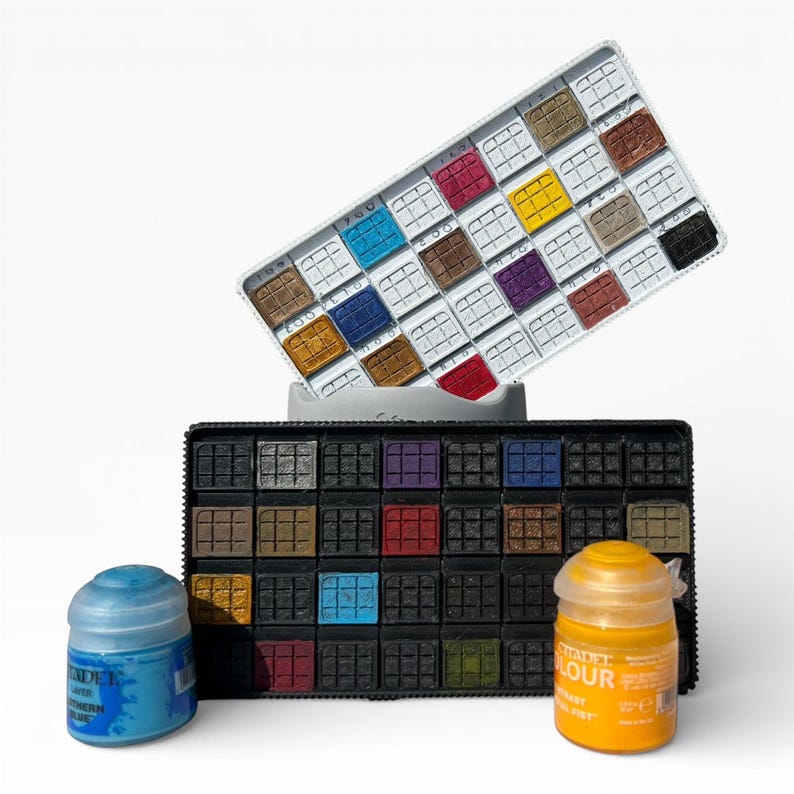 Miniatous Color Miniature Painter's Color Reference Palette: 32 Colors - Etsy