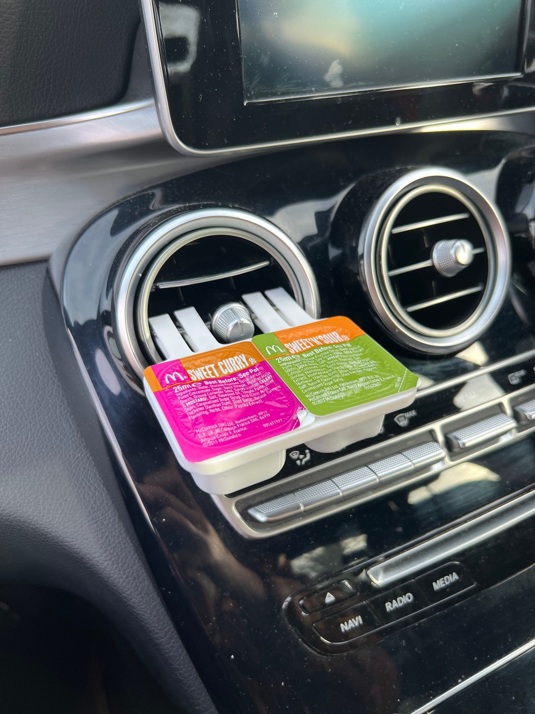 Mcdonalds Sauce Holders for Car Air Vent Etsy UK