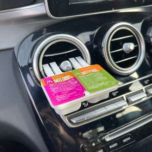 McDonald’s sauce holders for Car air vent