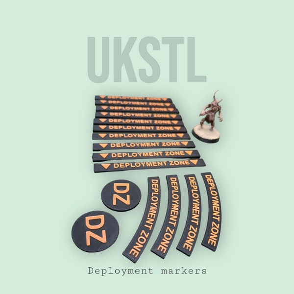 Deployment markers full set for any tabletop game