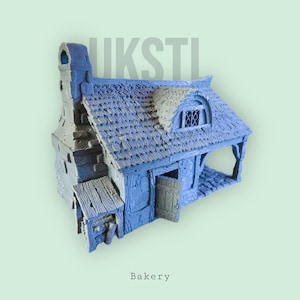 Fantasy bakery Miniature for D&D - 28mm Scale
