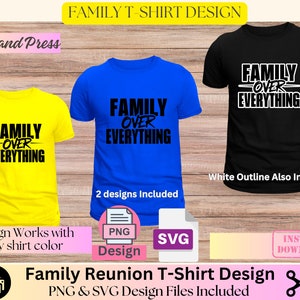 Familjen över allt, familjeåterföreningströja, familjetröja, släktträd, svart familjetröja, idé för återföreningströja, tröjdesign,