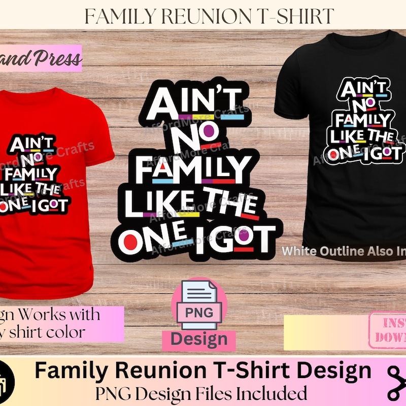 Aint No Family Like the One I Got Svg - Etsy