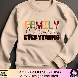 Familj över allt PNG, familjeåterföreningströja, familjetröja, svart familj, återförening, Thanksgiving, finns ingen familj som den jag har