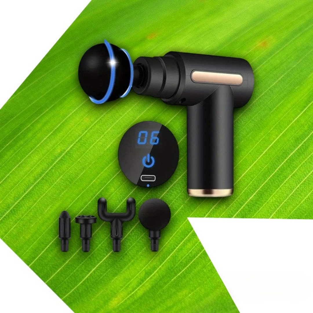 Portable Electric Massage Gun Etsy