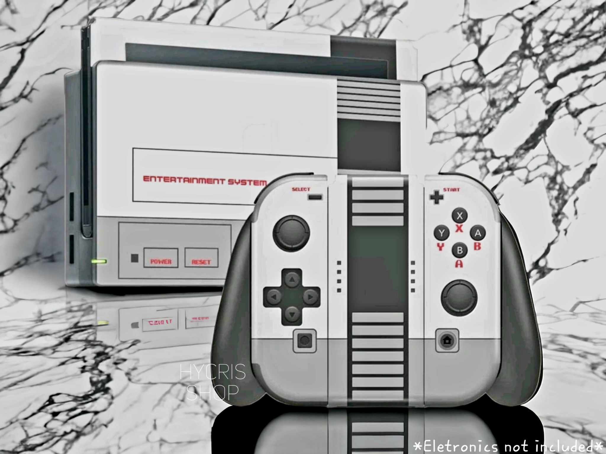 Retro Series SNES Nintendo Switch Skin - StickyBunny