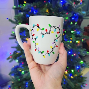 Mickey and Minnie coffee mug,