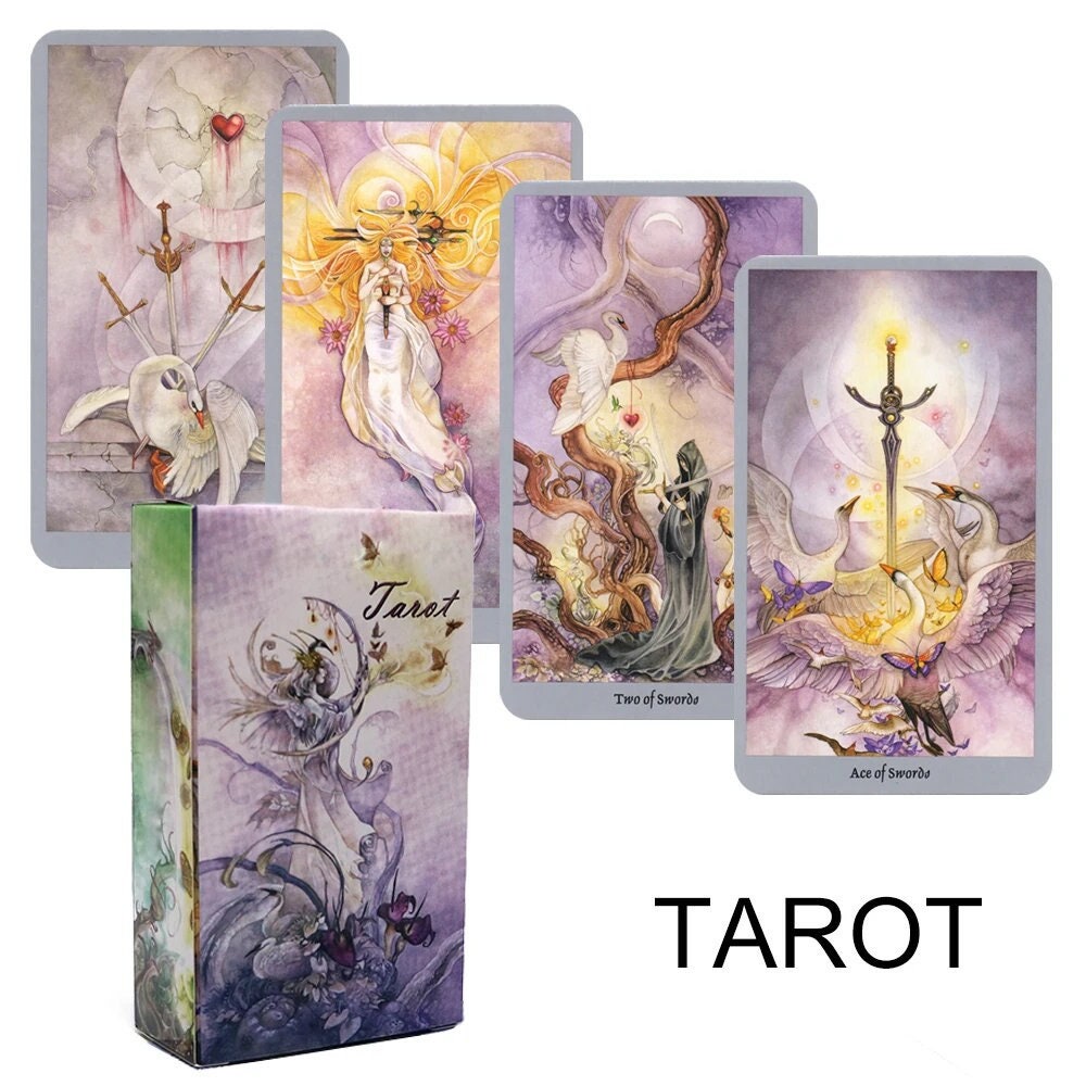 Shadow 78 Tarot Card, Shadow Tarot Cards, Tarot Deck With Guidebook - Etsy