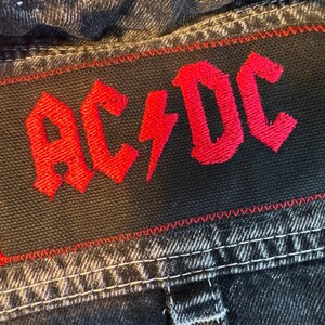Large Punk Rock Dog Jacket/battle Vest Featuring Black Sabbath and AC ...