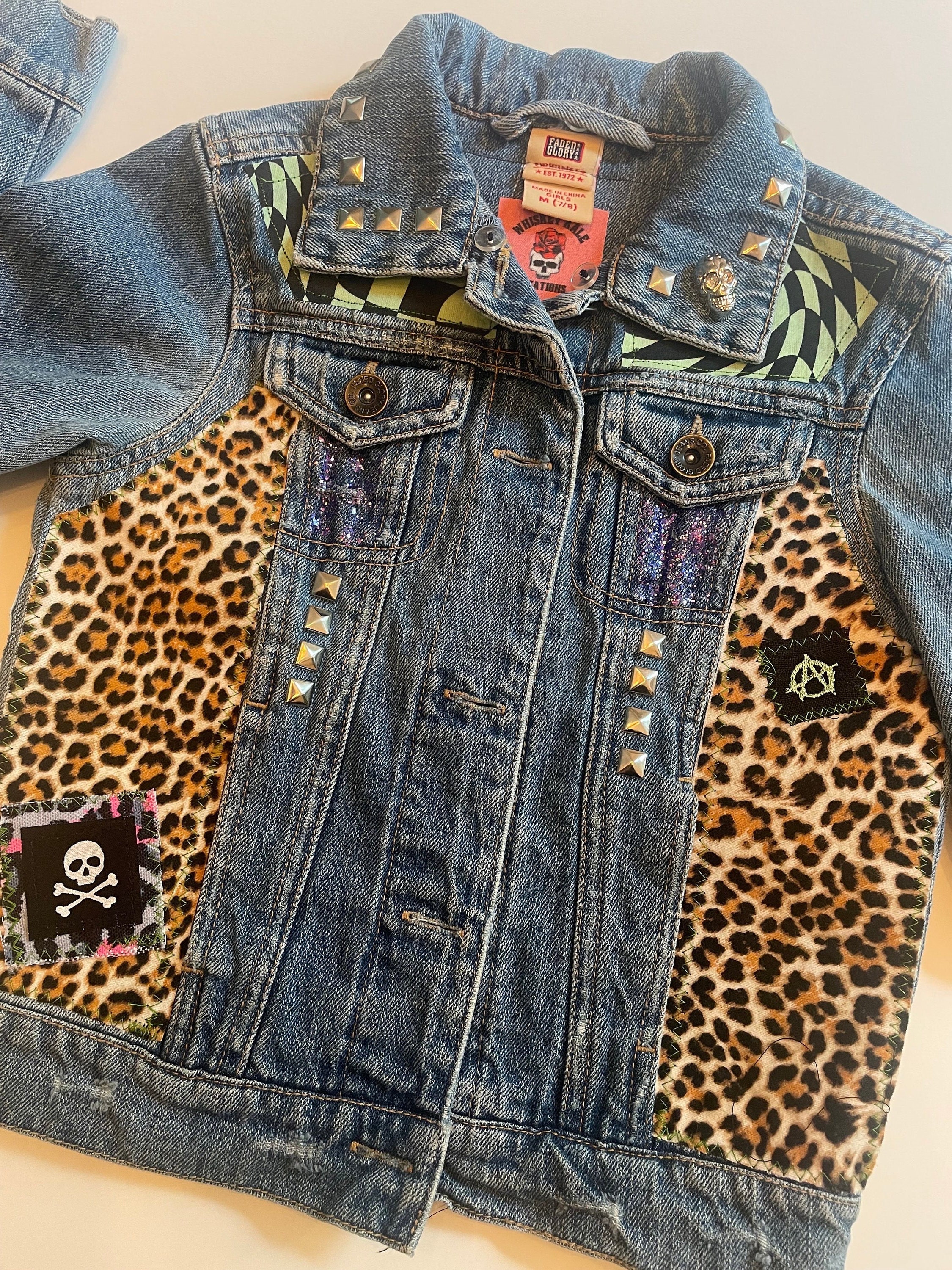 ミュージシャン CHRONOIZM PATCH DENIM JACKET Band Patch Denim Jacket - Etsy