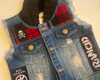 6-9 Month Baby Punk Rock Vest