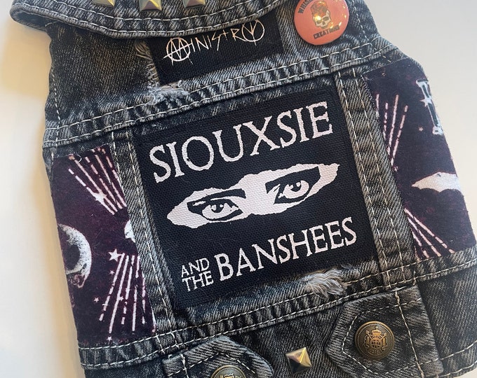 Punk Rock Dog Jacket Etsy