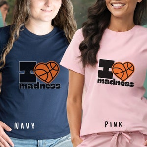 Basketball shirt gift for madness fan t-shirt b-ball shirt for mom gift for ball player mom basketball fan in the i love basketball tshirt