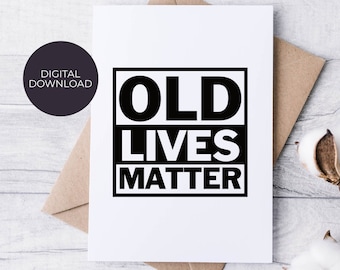 60th Birthday Card DIGITAL DOWNLOAD, Funny 70th Birthday card