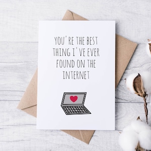 Biglietto d'auguri per l'anniversario SCARICA STAMPABILE Divertente Tinder per Lui Fidanzato Fidanzata 34° 6° 23° 7° 9° 3° 6° 8° 2° Incontri Digitali Istantanei