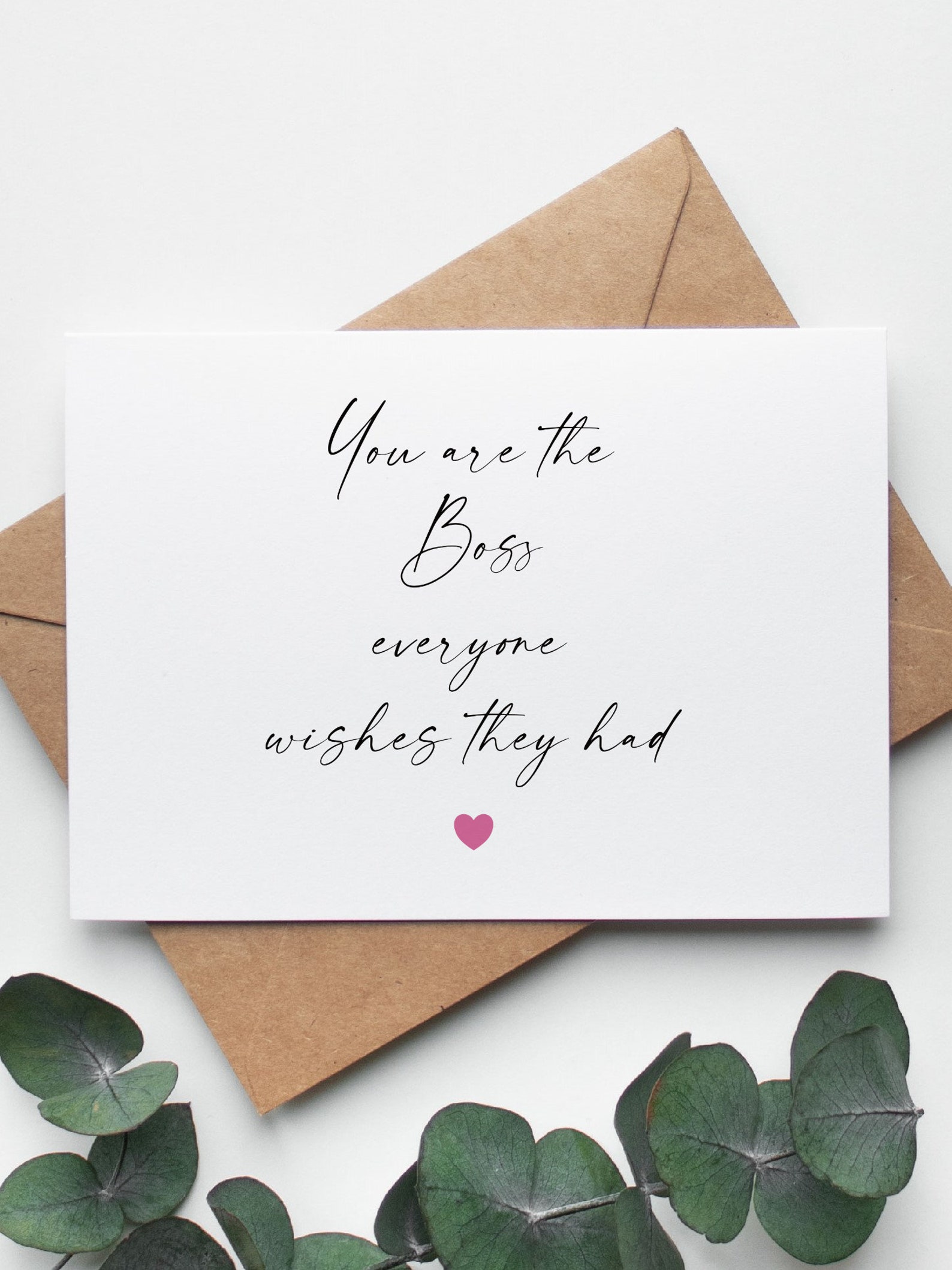 Boss Greeting Card DOWNLOADABLE - Etsy