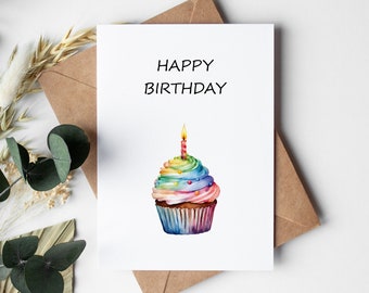 Birthday Card PRINTABLE DOWNLOAD