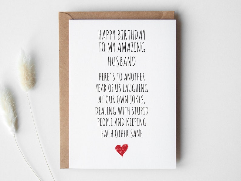 Husband Birthday Card PRINTABLE DOWNLOAD for Him image 8