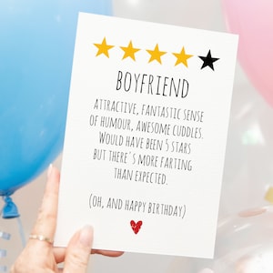Carte d'anniversaire imprimable à télécharger pour petit ami