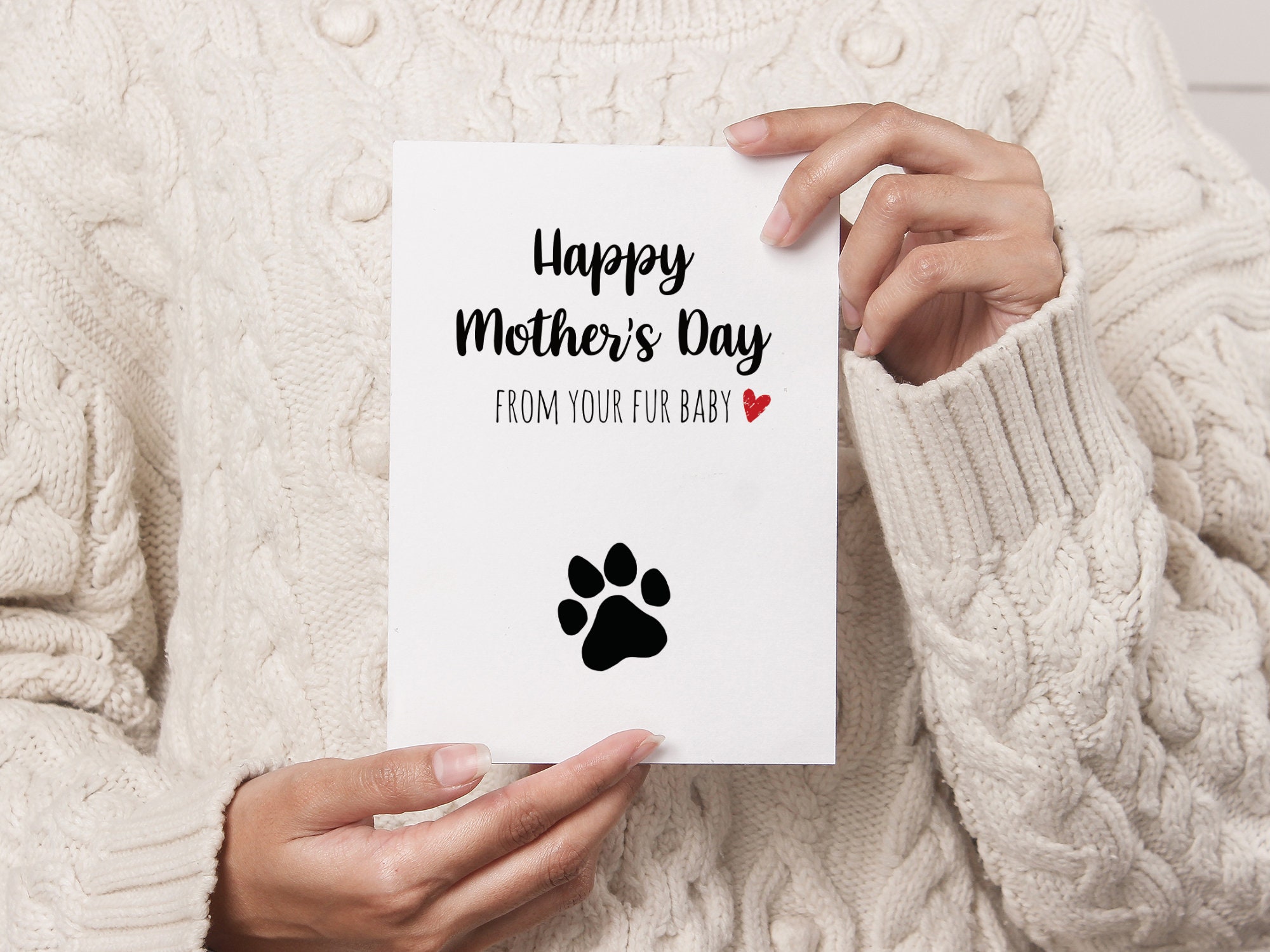 Dog Mothers Day Cards PRINTABLE DOWNLOAD - Etsy