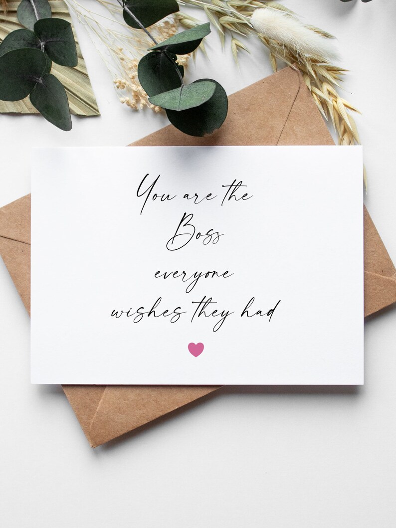 Boss Greeting Card DOWNLOADABLE - Etsy